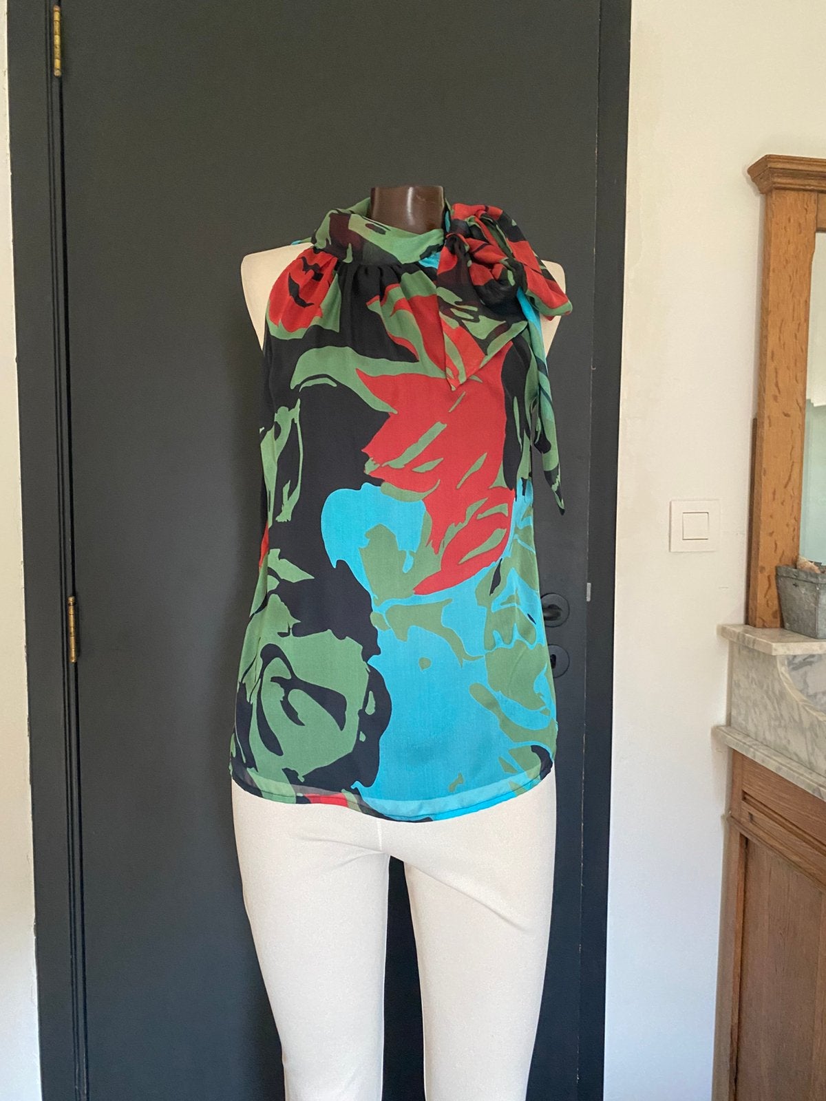 Top Zara, Kleding | Dames, Topjes, Ophalen of Verzenden, Zo goed als nieuw, Maat 36 (S), Zonder mouw