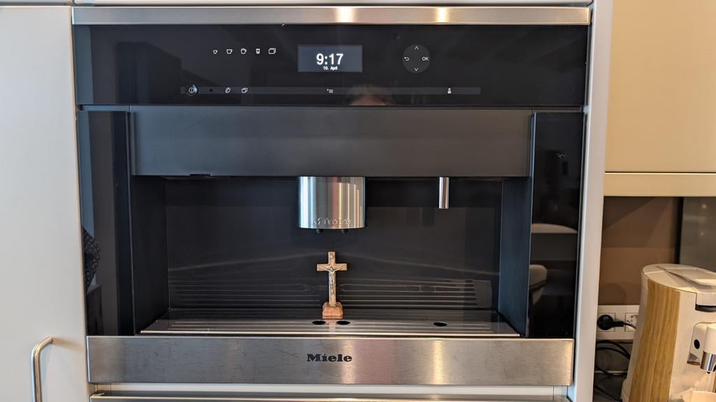 inbouw koffiemachine Miele, Ophalen, Gebruikt