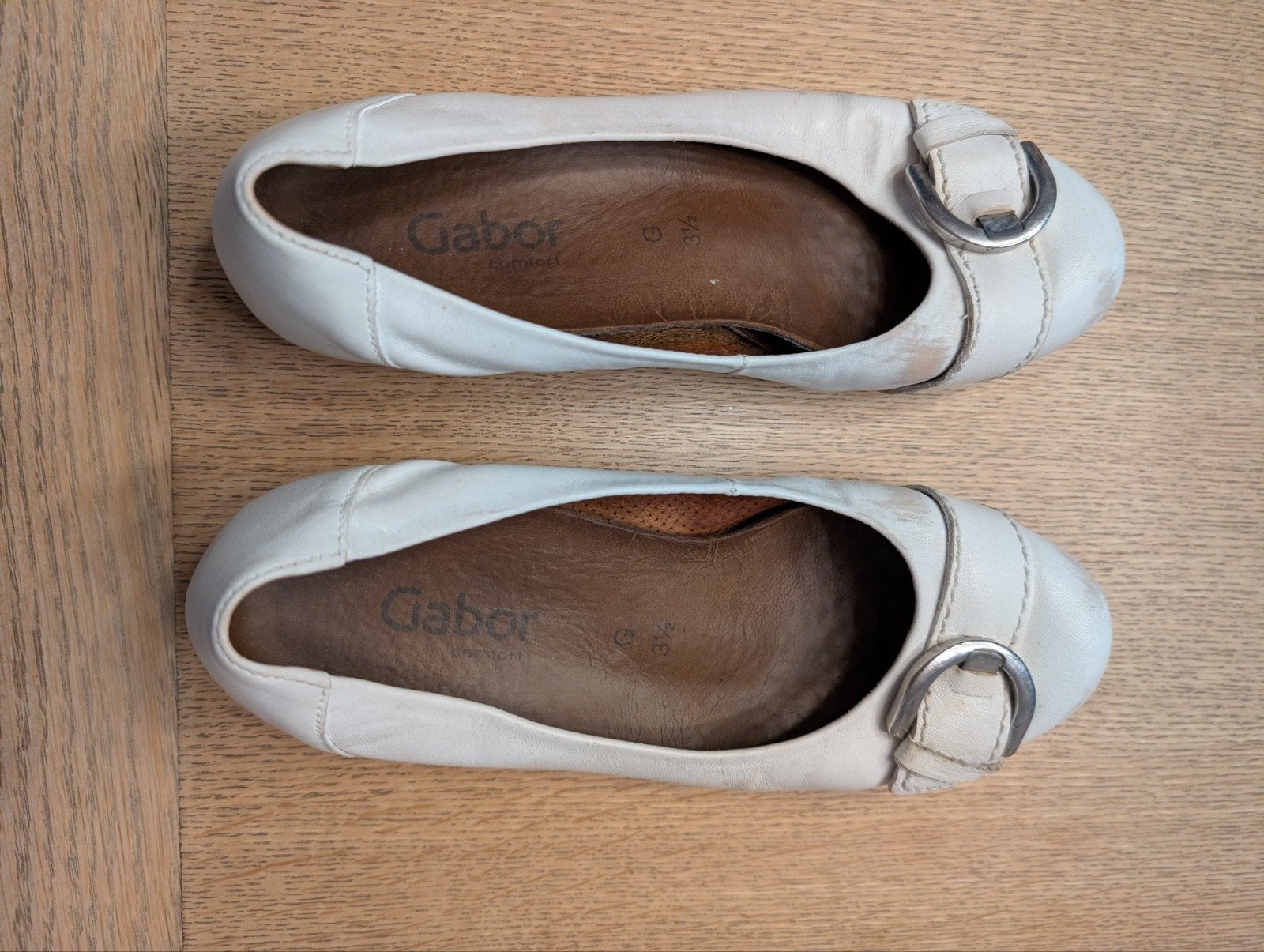 Chaussures Gabor taille 3.5, Enlèvement ou Envoi, Gabor, Porté, Blanc