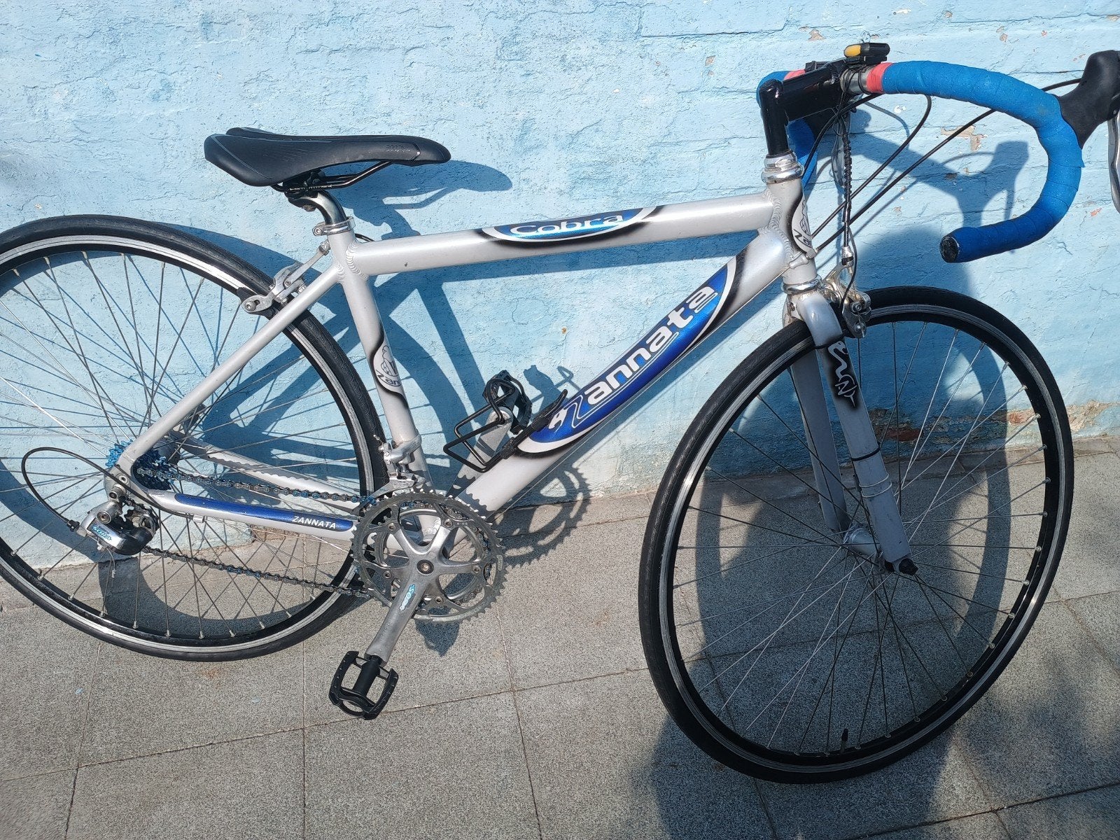 28" koersfiets maat 44 (26" grote) in orde gemaakt, Ophalen