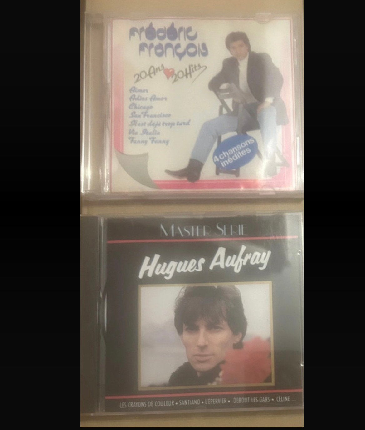 3 CD de chanteurs français:Hugues Aufray, Michel Fugain etc., Enlèvement ou Envoi, Utilisé