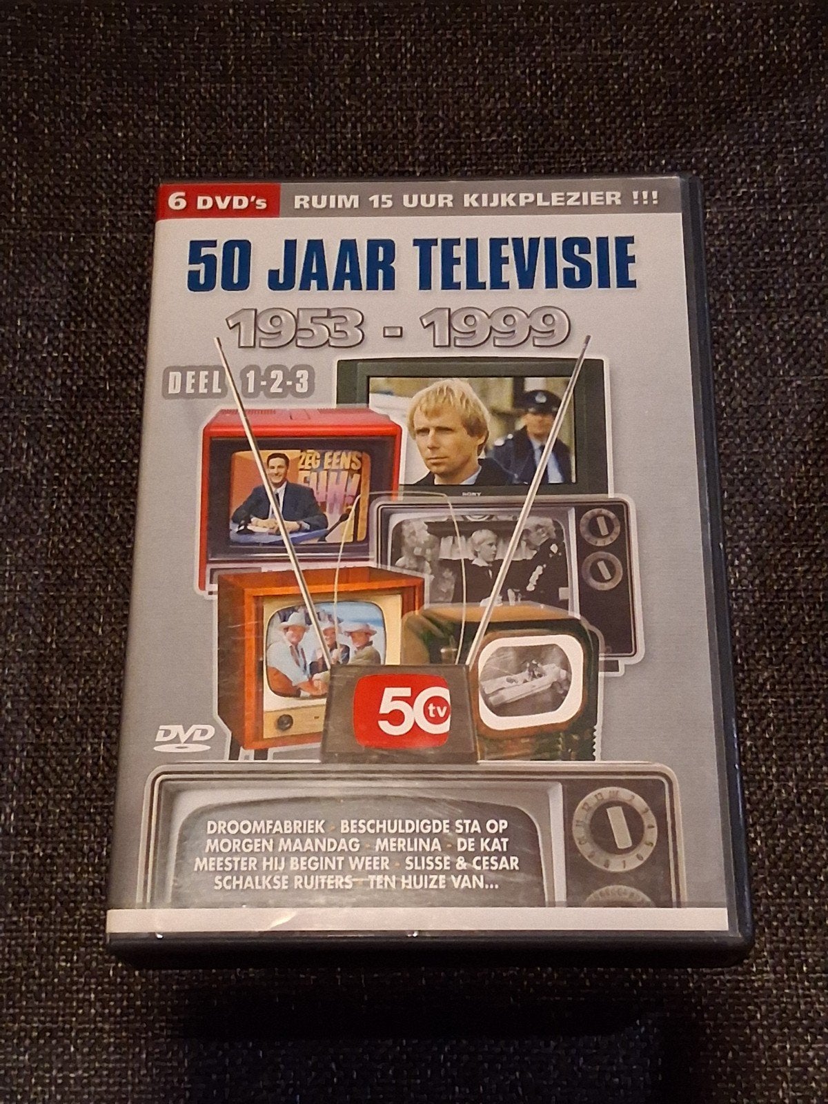 6-dvd-box 50 jaar televisie, 1953-1999,, Ophalen of Verzenden, Nederlands, Nederlands