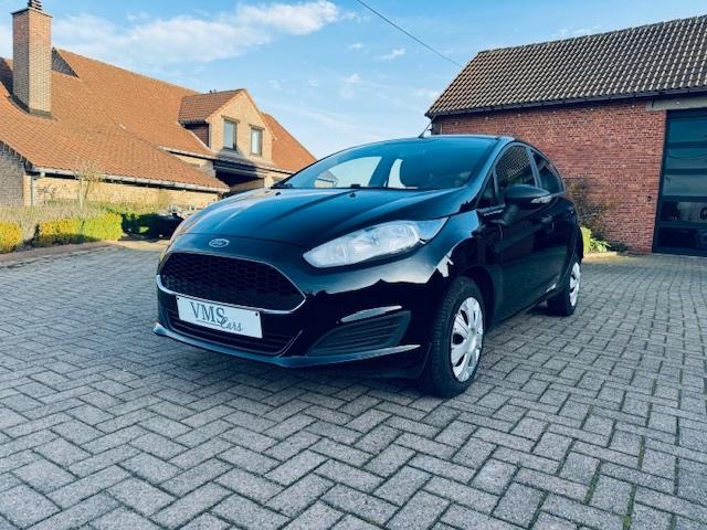 Ford Fiesta 1.25 Benzine * Garantie * Airco *, Auto's, Voorwielaandrijving, Stof, 4 cilinders, Zwart