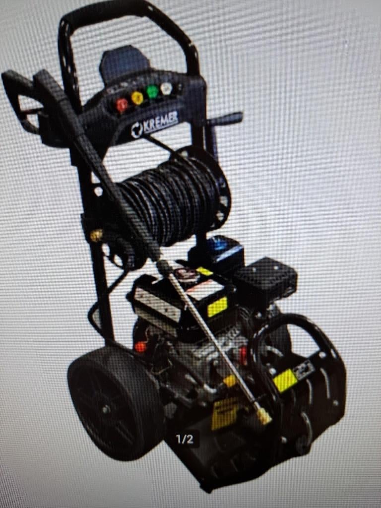 Hoge drukreiniger Kremer, Jardin & Terrasse, Nettoyeurs haute pression, Neuf, Avec pression d'eau réglable, Enlèvement, Essence
