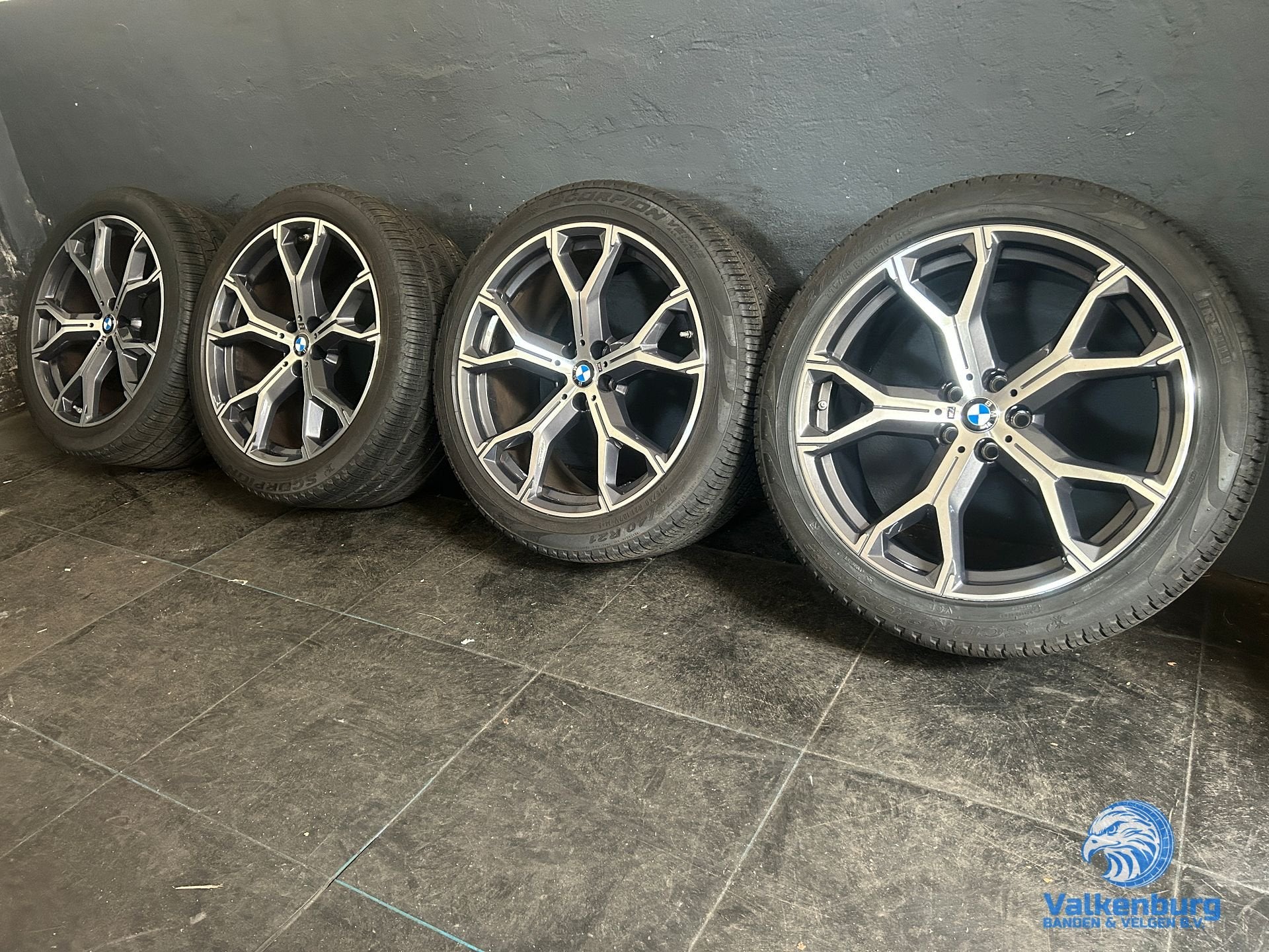 8mm! Originele BMW X5 X6 G05 G06 Style 741M 21 inch breedset, Auto-onderdelen, Gebruikt, -, 275 mm, -