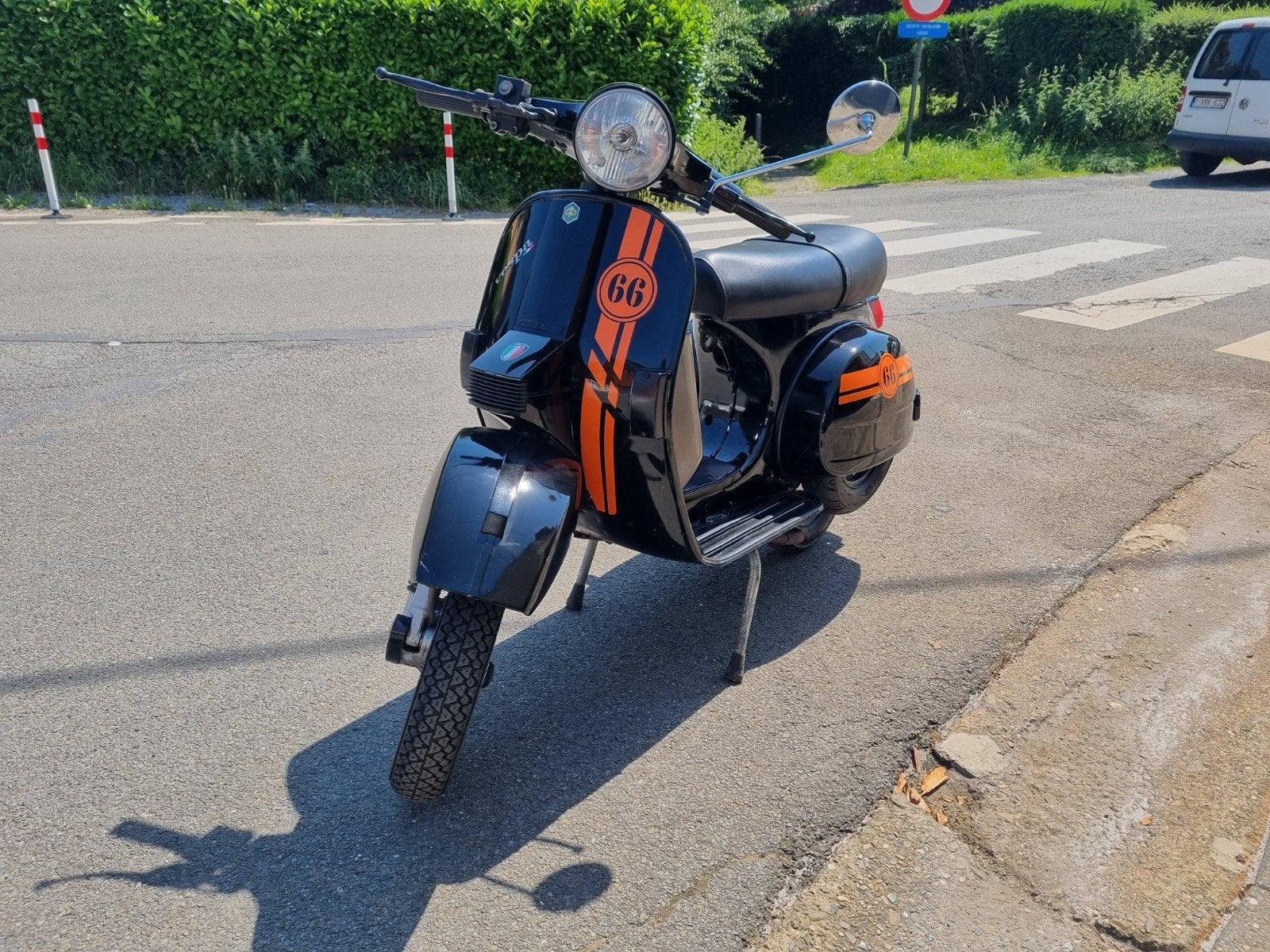 Vespa 125cc lm 4-takt, Fietsen en Brommers