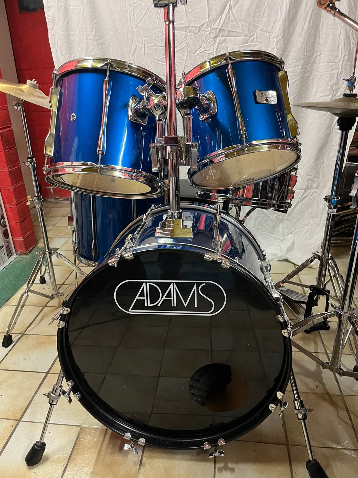 Drumstel Adams 4000, Muziek en Instrumenten, Drumstellen en Slagwerk, Ophalen, Gebruikt, Overige merken