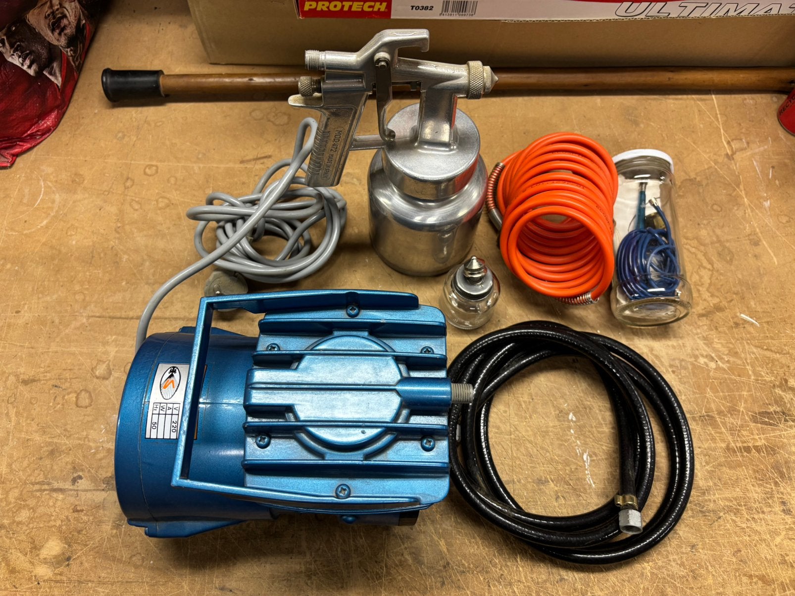 Mini compressor, Bricolage & Construction, Compresseurs, Enlèvement, Utilisé