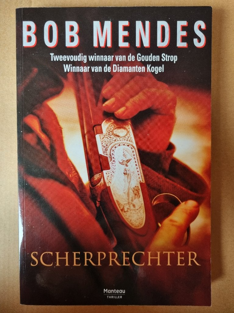 Boek Bob Mendes  -  Scherprechter, Boeken, Gelezen, België, Ophalen of Verzenden, Bob Mendes