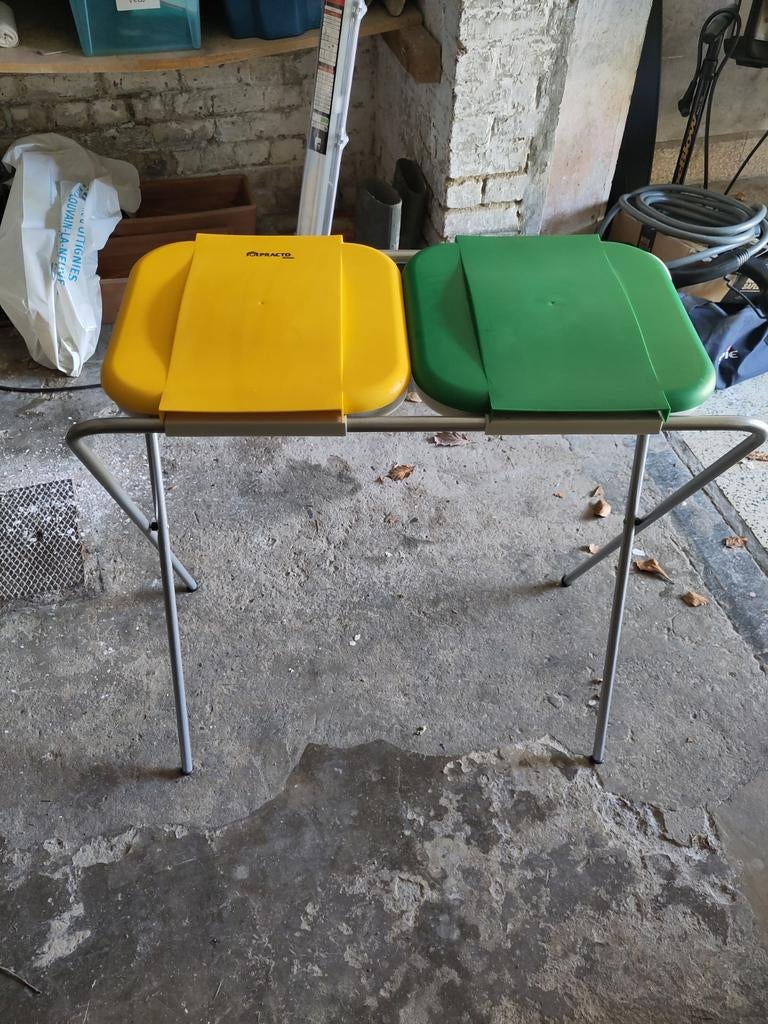Support 2 sacs poubelles, Ophalen
