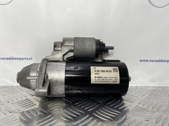Démarreur d'un Mercedes C-Klasse, -, 3 mois de garantie, Utilisé, -