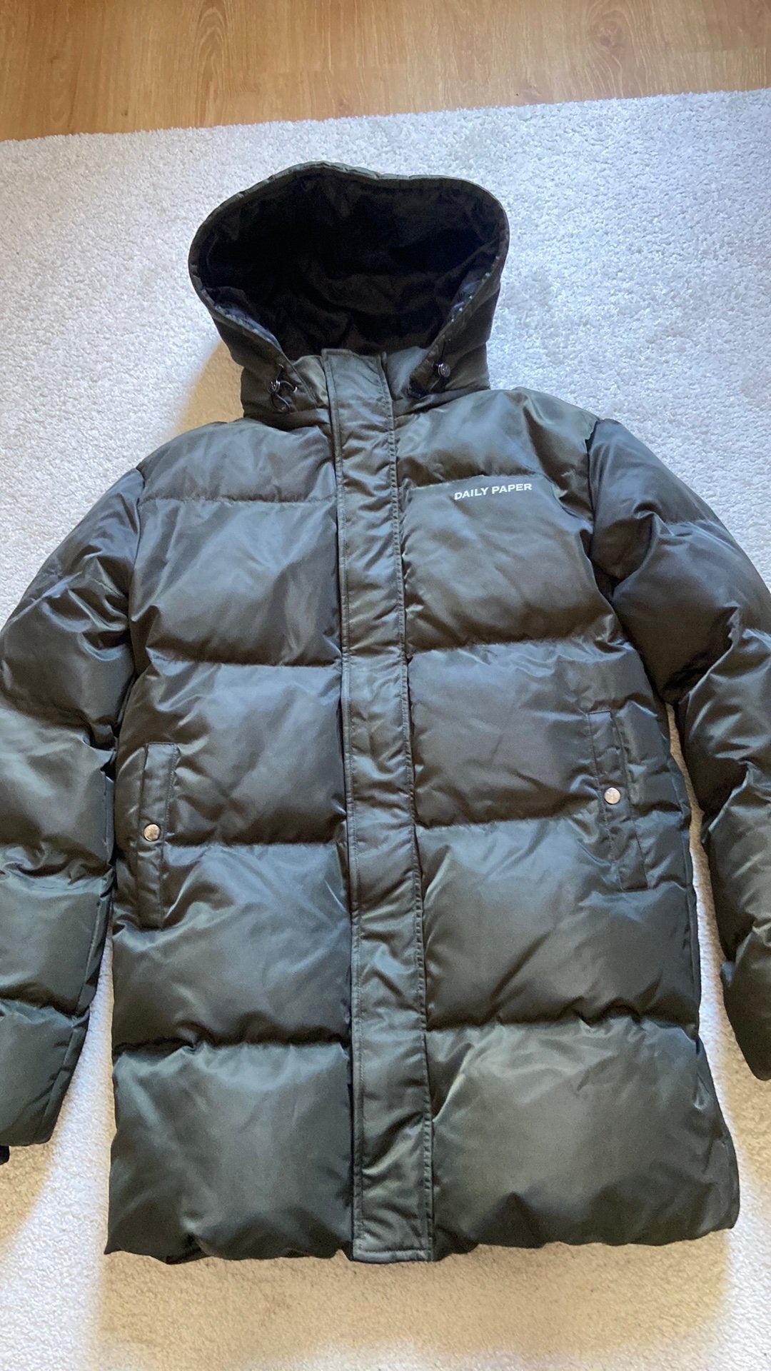 Daily paper winter jas, Kleding | Heren, Jassen | Winter, Verzenden, Zo goed als nieuw, Maat 56/58 (XL), Groen