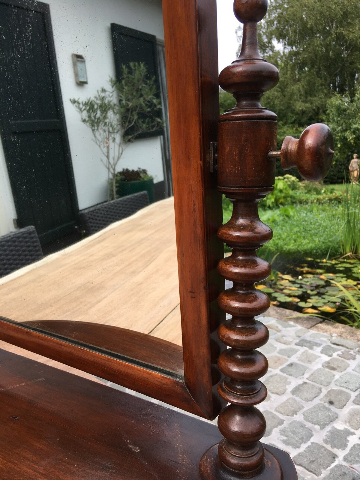 19de eeuwse Franse boudoirspiegel, Ophalen of Verzenden