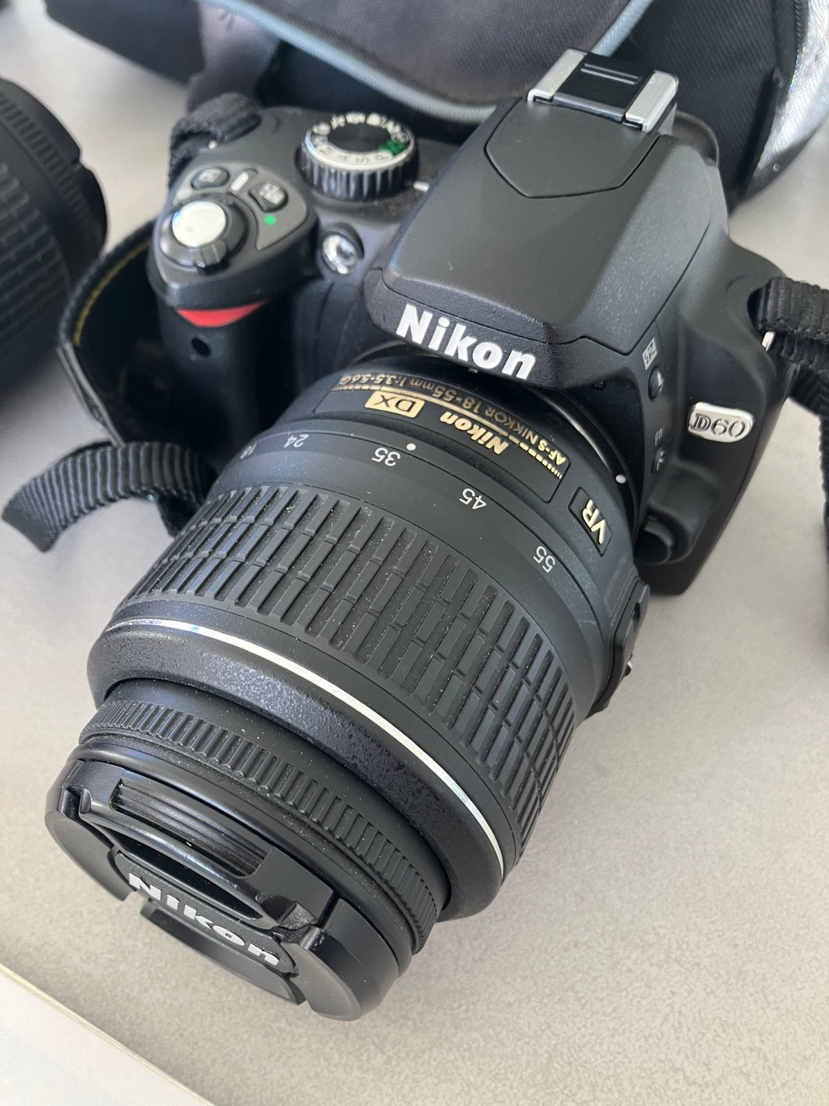 Nikon D60 met extra lens en statief, Ophalen, Nikon