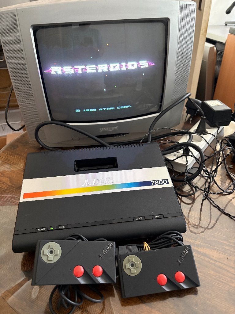 authentique vintage atari 7800 RGB peritel, Games en Spelcomputers, Spelcomputers | Atari, Ophalen of Verzenden