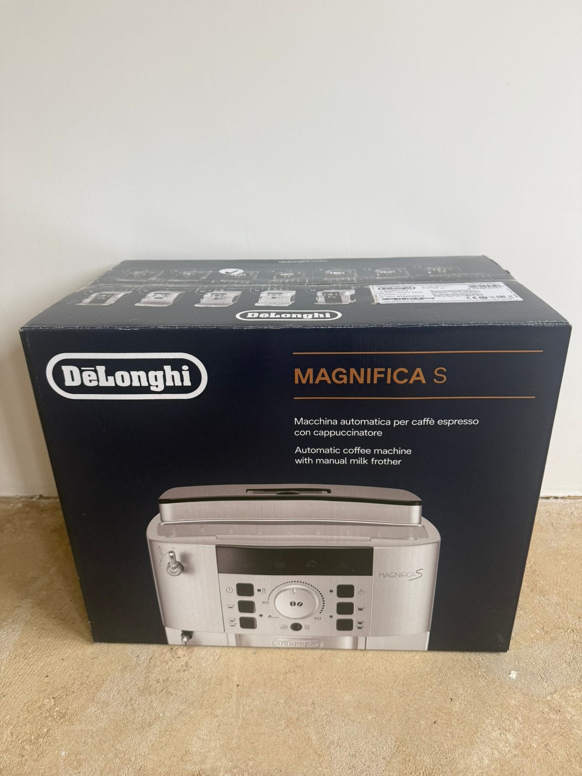 De'Longhi Magnifica S ECAM20.110.B Koffiemachine, Réservoir d'eau amovible, Enlèvement ou Envoi, Cafetière, Café moulu