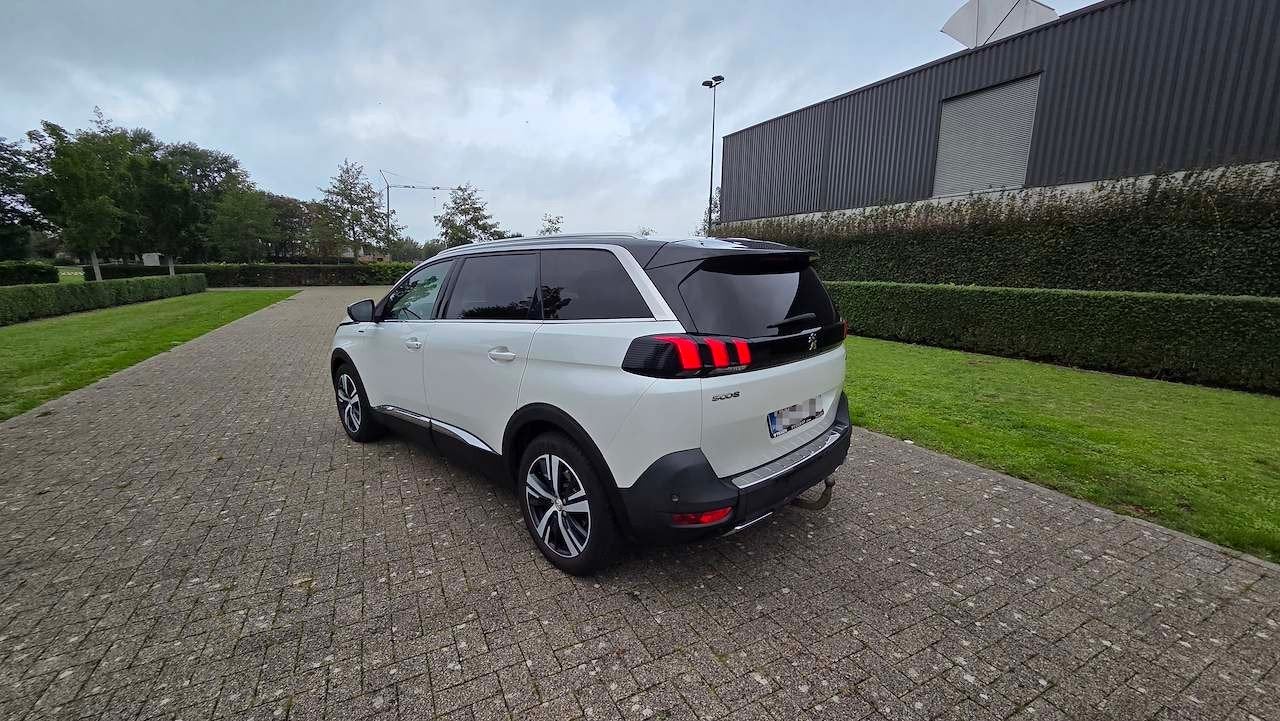 Peugeot 5008 GTline, Auto's, Parkeersensor, Leder, Bedrijf, Dealer onderhouden