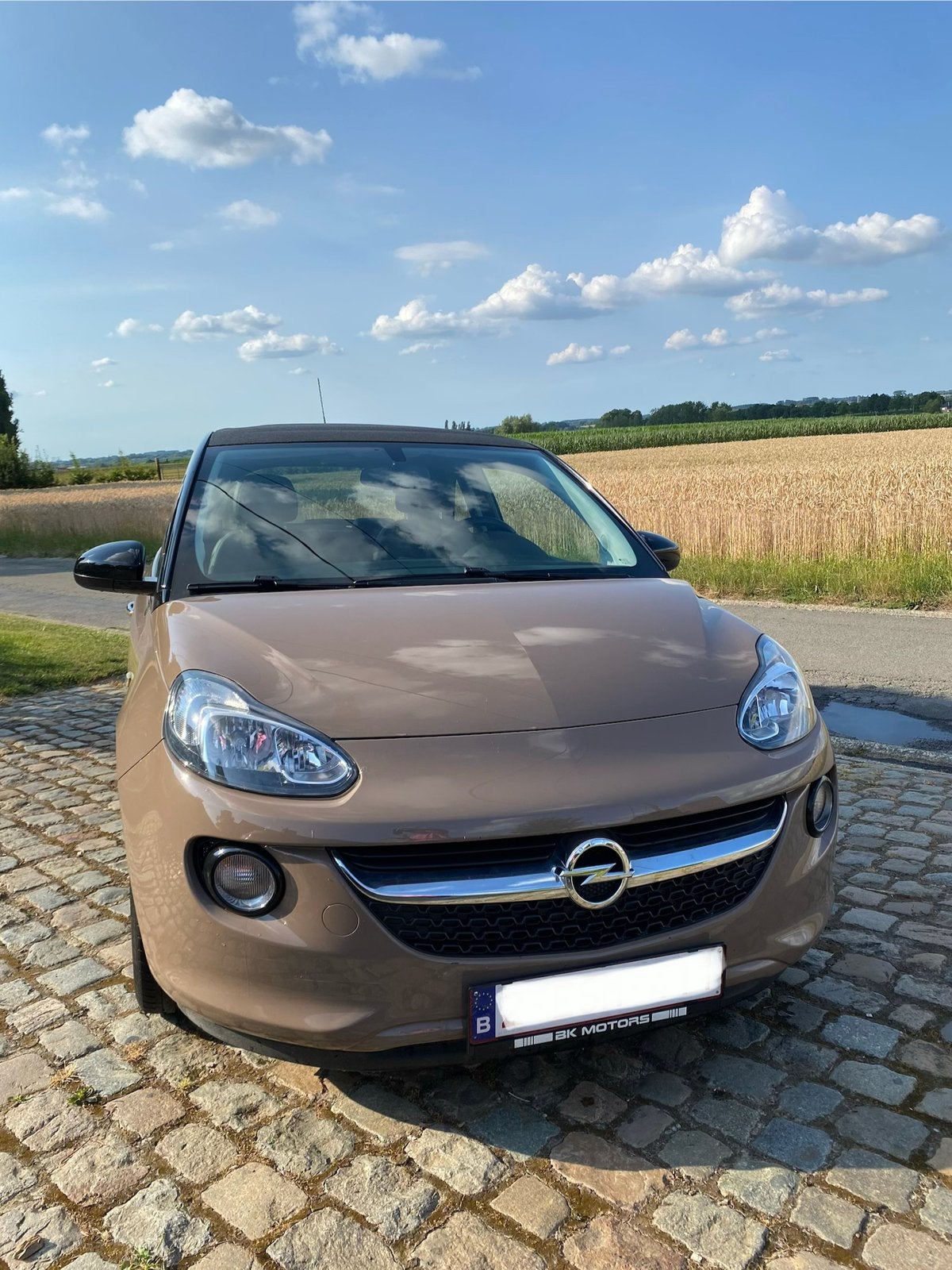 Opel Adam mokka uitvoering met open dak, Auto's, Opel, ADAM, Euro 6, Beige, Handgeschakeld
