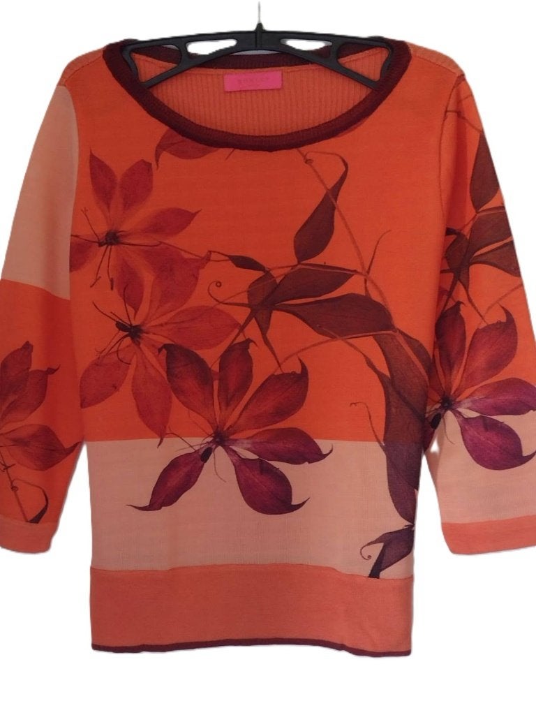 Pull d'été léger en maille fine Boxley, EU 38/40, Taille 38/40 (M), Orange, Envoi, Boxley