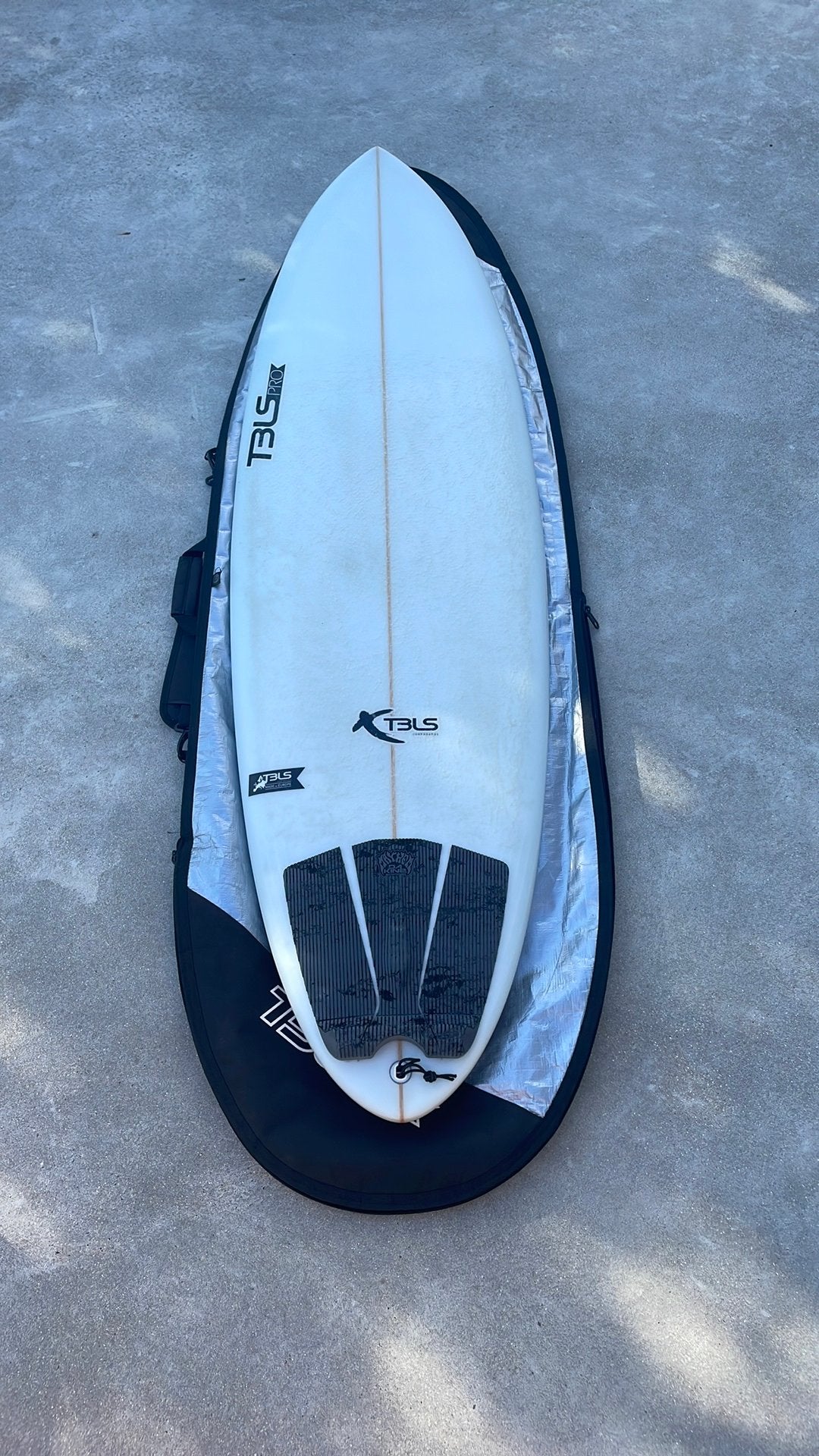 Nieuwe surfplank Kryptonita - 6.6 groveler, Sports nautiques & Bateaux, Enlèvement, Neuf, Shortboard, Avec sac de transport