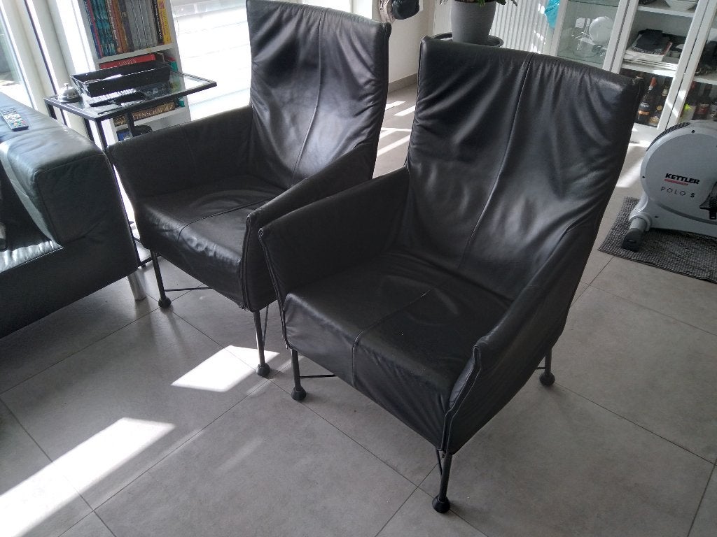 Feautuil, Ophalen, Gebruikt, Minder dan 75 cm, Leer
