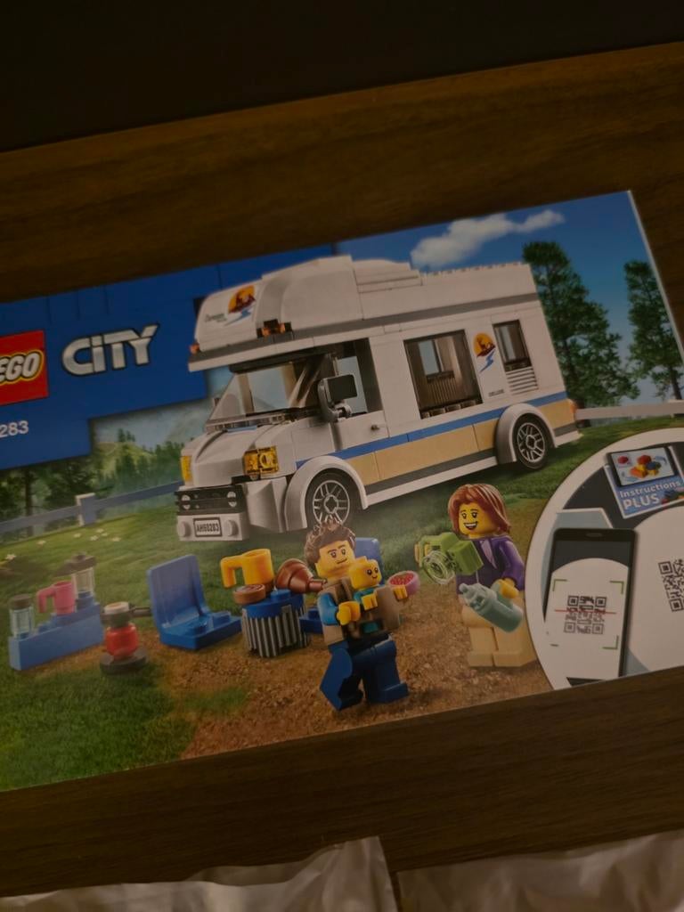 60283 – LEGO City Vakantiecamper, Ophalen of Verzenden, Zo goed als nieuw, Complete set, Lego