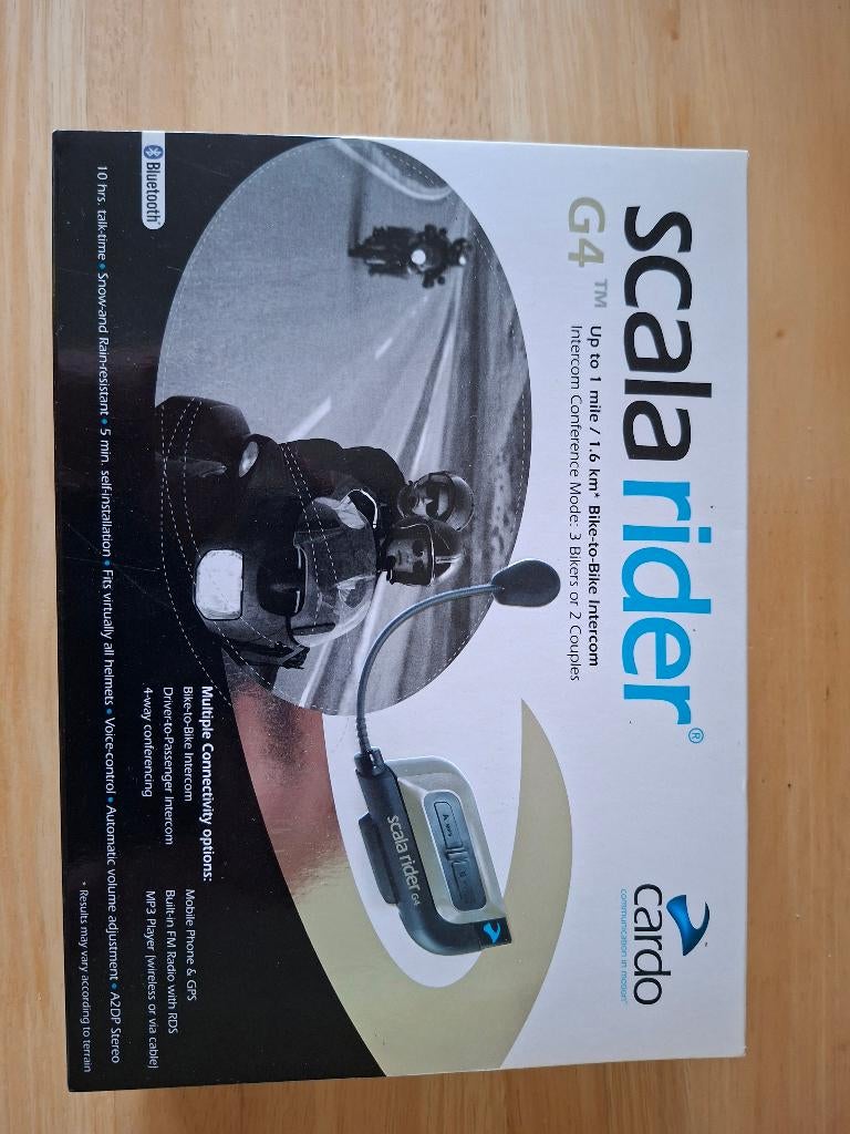 communicatiesysteem helm intercom Scala rider, Motoren, Ophalen, Gebruikt