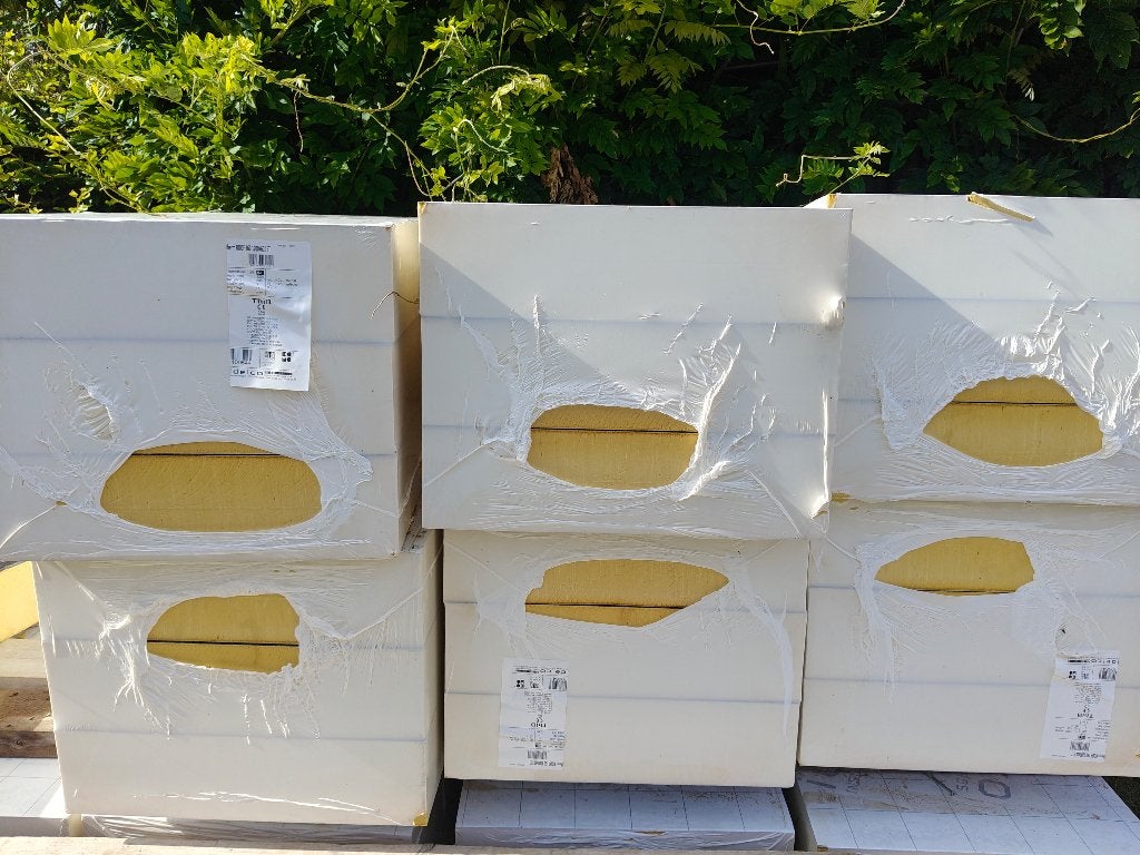 PIR isolatieplaten 16 dik 120x60, Doe-het-zelf en Bouw, Isolatie en Afdichting, 12 cm of meer, Zo goed als nieuw, Hardschuim (Pir)
