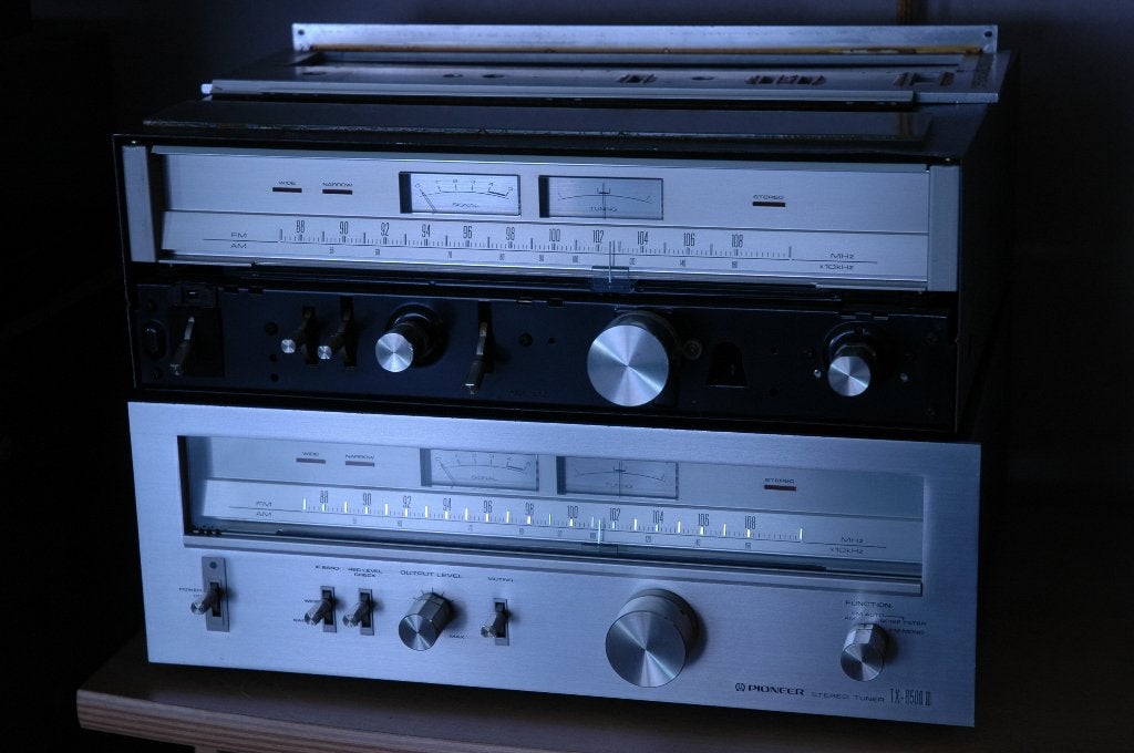 Pioneer TX-8500 Mk2 (2 stuks), Audio, Tv en Foto, Tuners, Ophalen, Gebruikt, Analoog