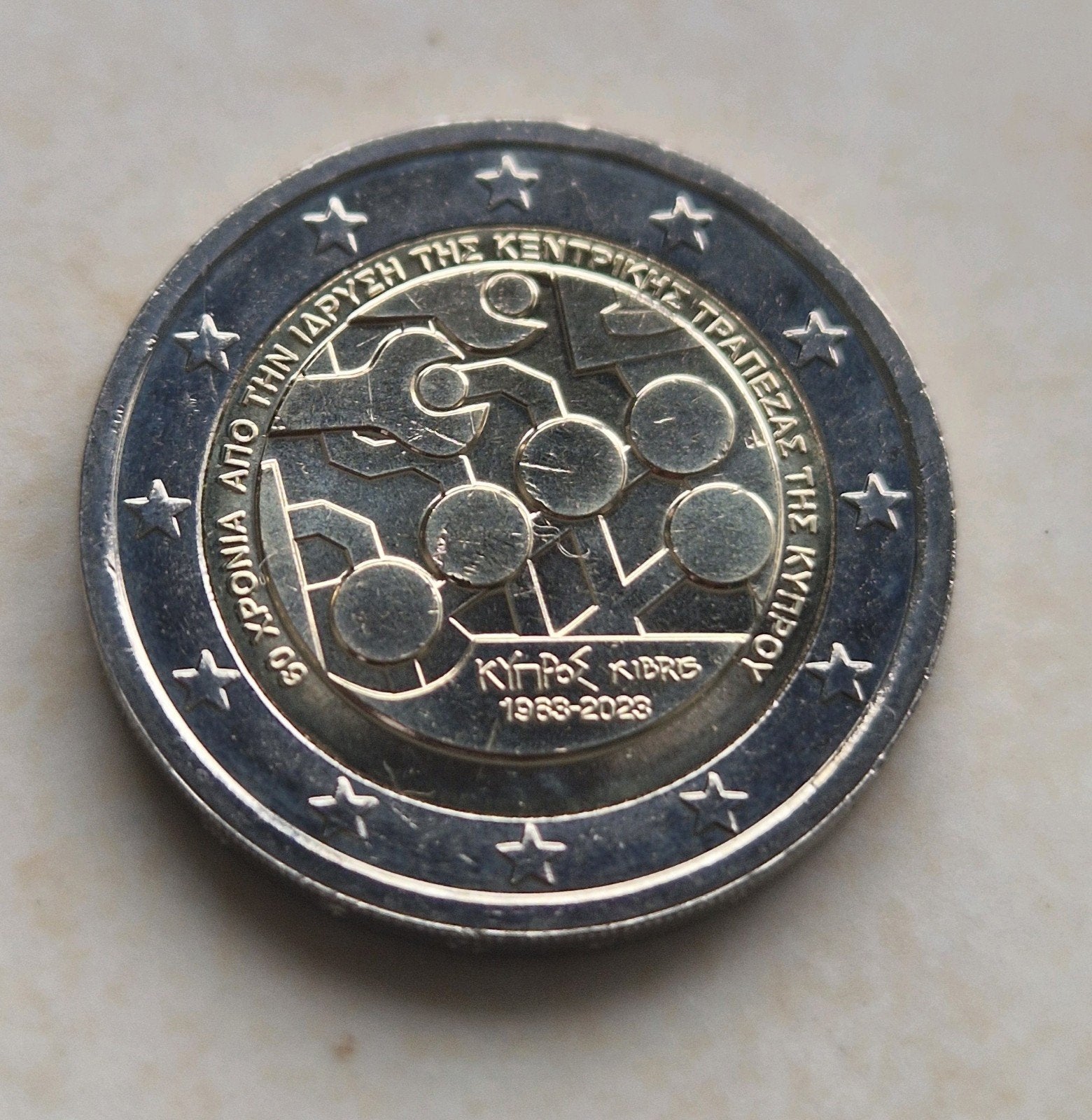 2023 Cyprus , 2 Euro Commemorative Coin, Postzegels en Munten, Ophalen of Verzenden