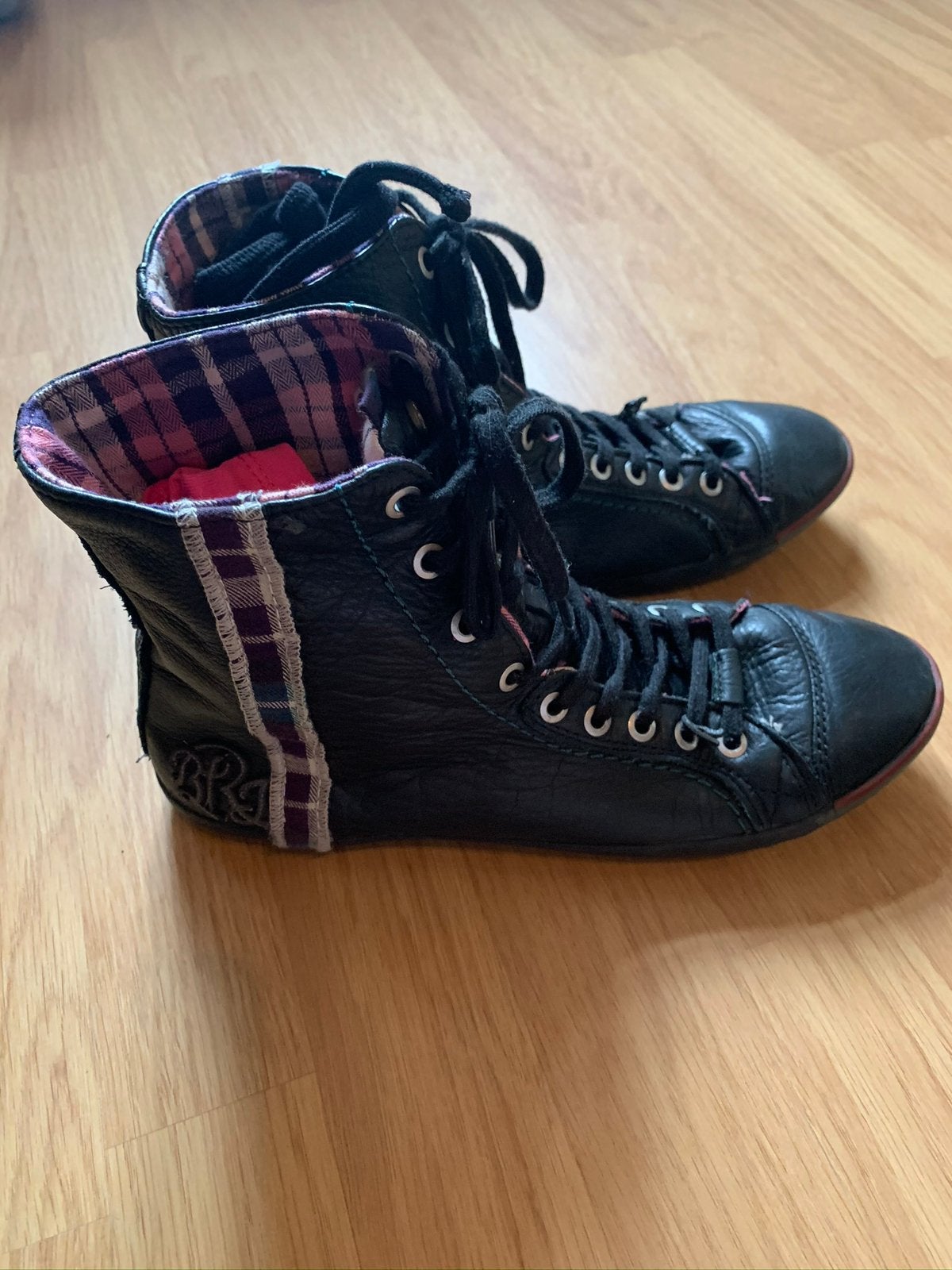 Bottines de cuir style basket Replay, Enlèvement ou Envoi, Comme neuf