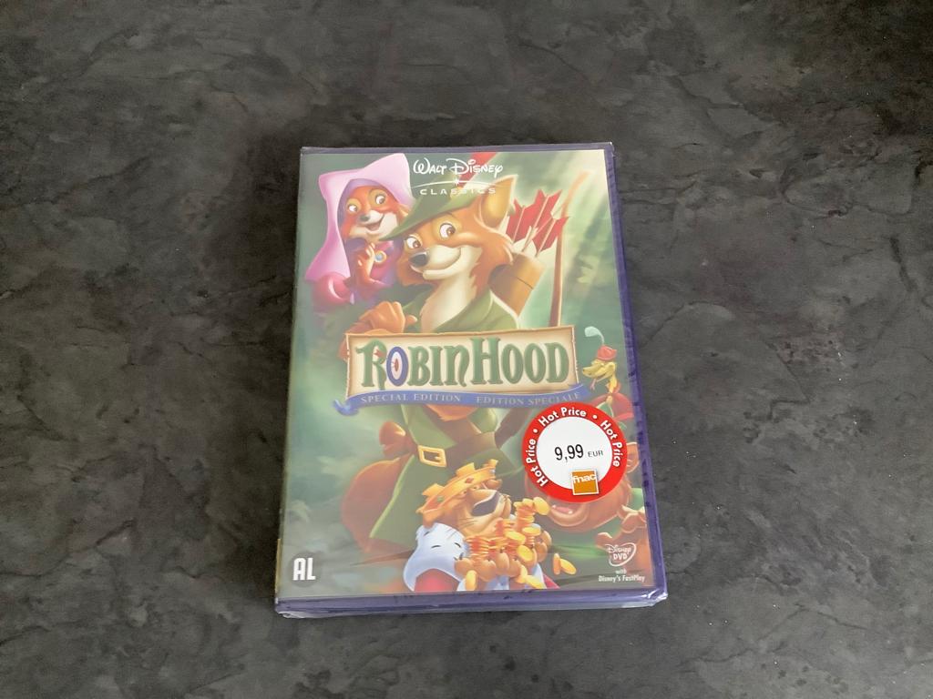 Walt Disney Robin des Bois DVD (Nouveau) (2007), Enlèvement ou Envoi, Dessin animé, Tous les âges, Neuf, dans son emballage