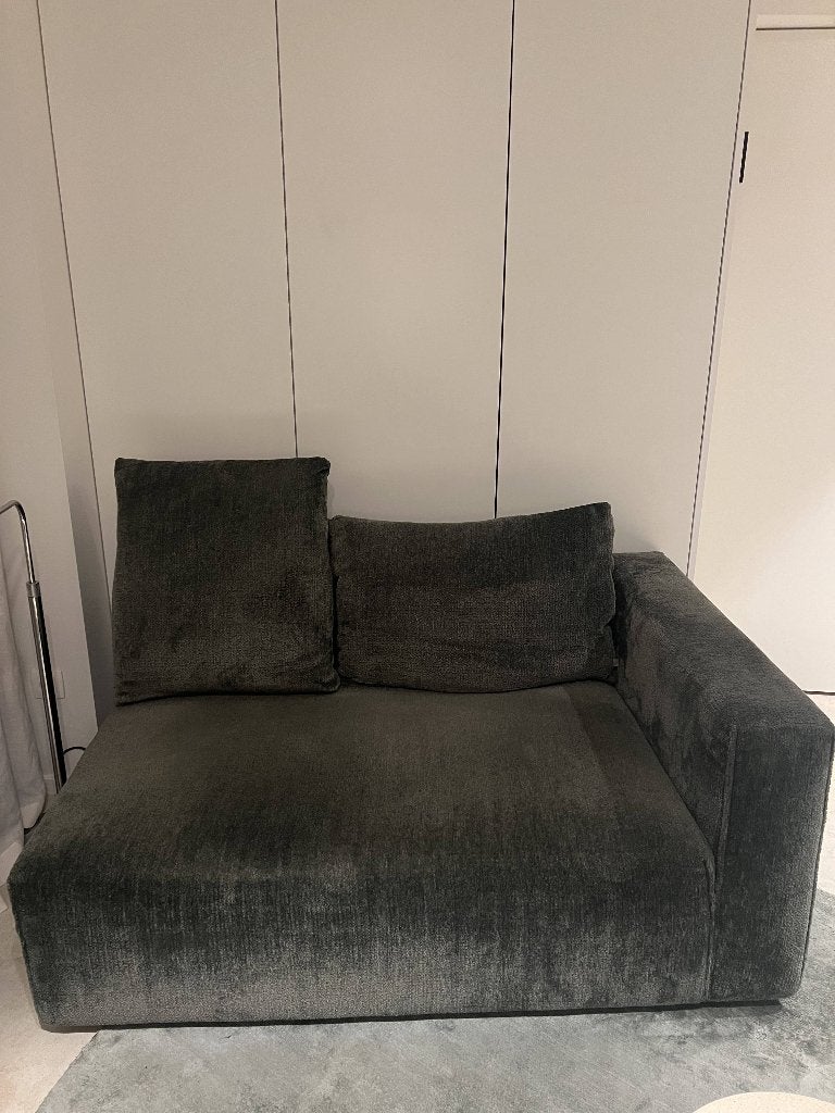 Tweezit zetel, Maison & Meubles, Canapés | Sofas & Chaises Longues, Comme neuf, Deux personnes, Moins de 150 cm, 75 à 100 cm, Tissus