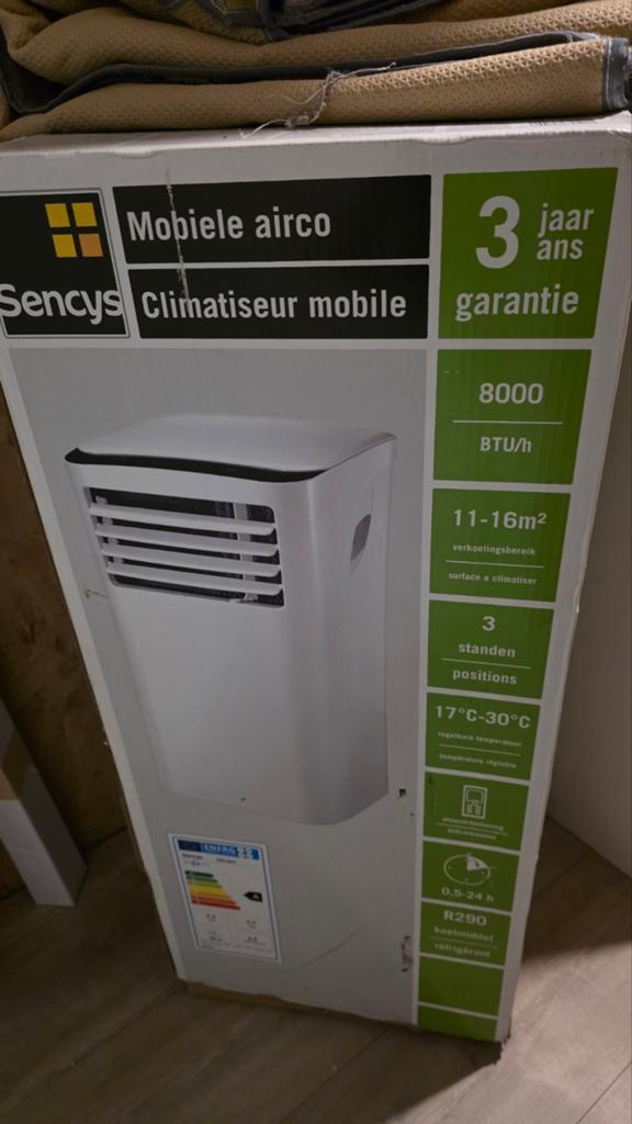 Mobiele airco Sencys, Elektronische apparatuur, Airco's, Ophalen, Mobiele airco