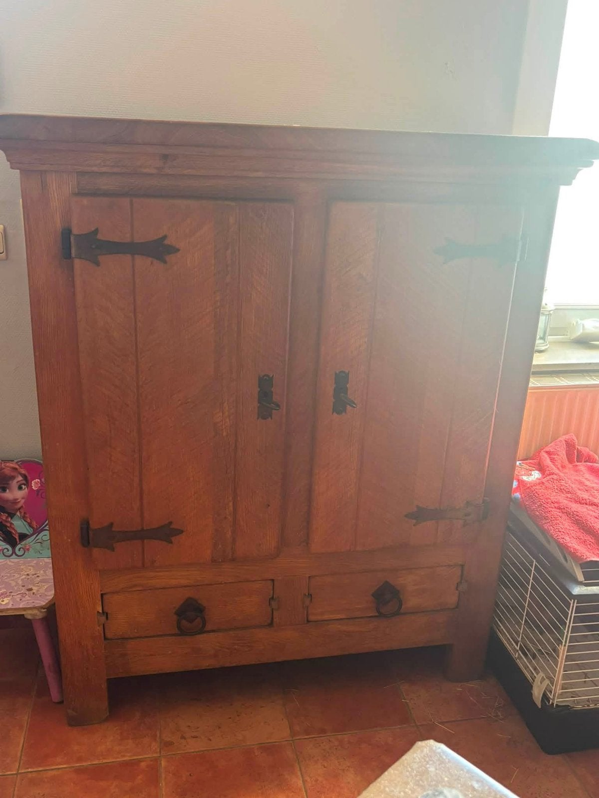 Salle a manger, 70 à 120 cm, Bois, Enlèvement, Utilisé