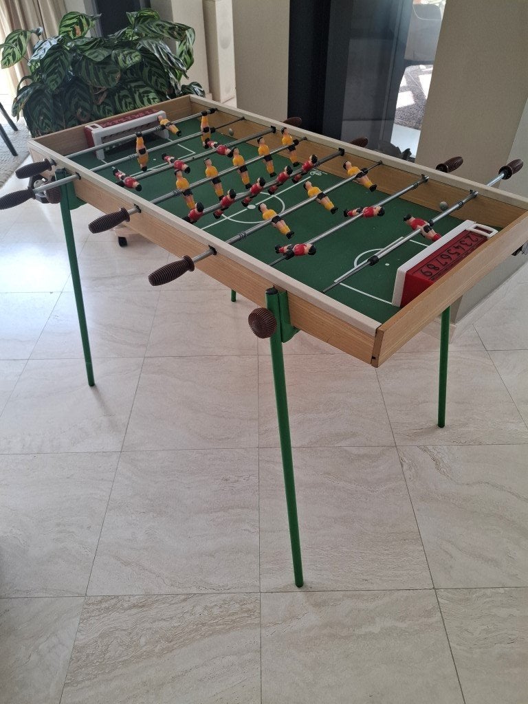 Vintage Voetbaltafel van Eria (France) -  Goede staat - 1980, Kinderen en Baby's, Ophalen, Gebruikt