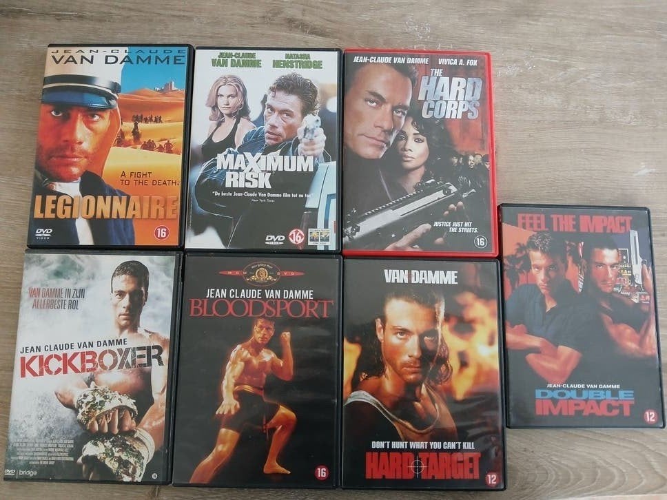 Films van Jean Claude Van Damme, Action, Néerlandais, Comme neuf, Enlèvement