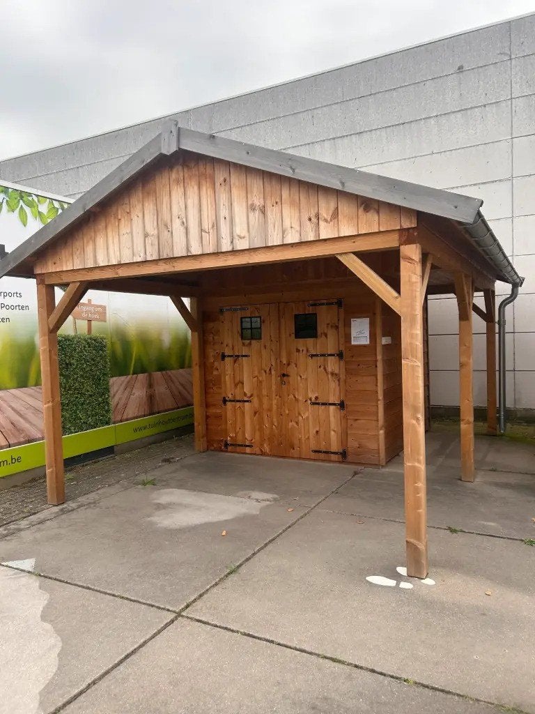 Expomodel Tuinhoutcentrum Cocoon Thermowood, Tuin en Terras, Ophalen, 200 tot 400 cm, Tuinhuis, Zo goed als nieuw