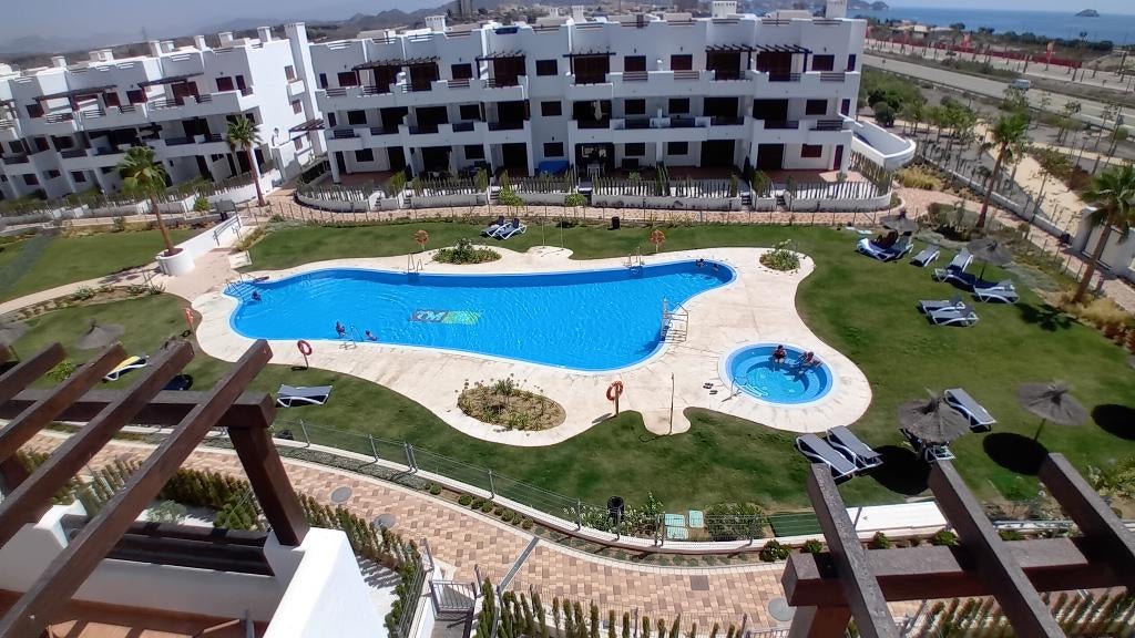 Gelijkvloers app te huur ,costa de almeria, Immo, 50 m² of meer