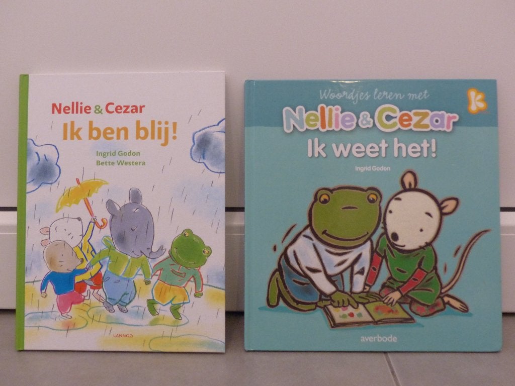 Livres pour enfants Nellie & Cezar - bon état, Enlèvement ou Envoi, Comme neuf