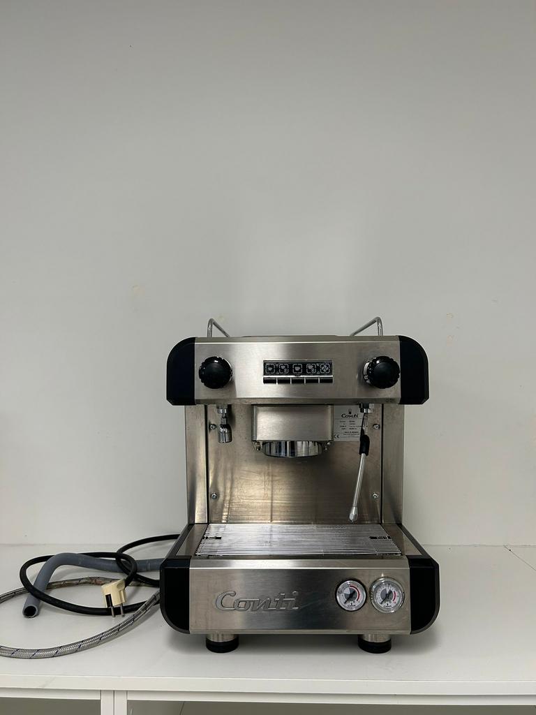 Professioneel horeca koffiemachine met toebehoren, Gebruikt, 10 kopjes of meer, Koffiemachine, Gemalen koffie