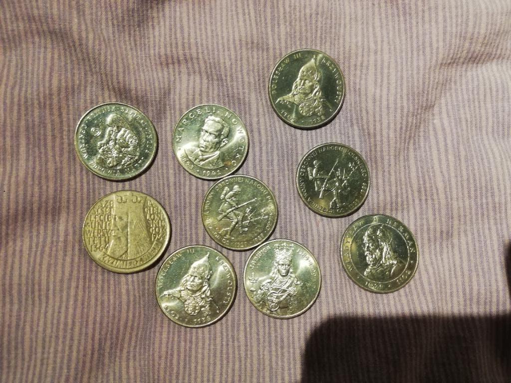 Lot de pièces commemoratives de Pologne, Postzegels en Munten, Penningen en Medailles, Ophalen of Verzenden