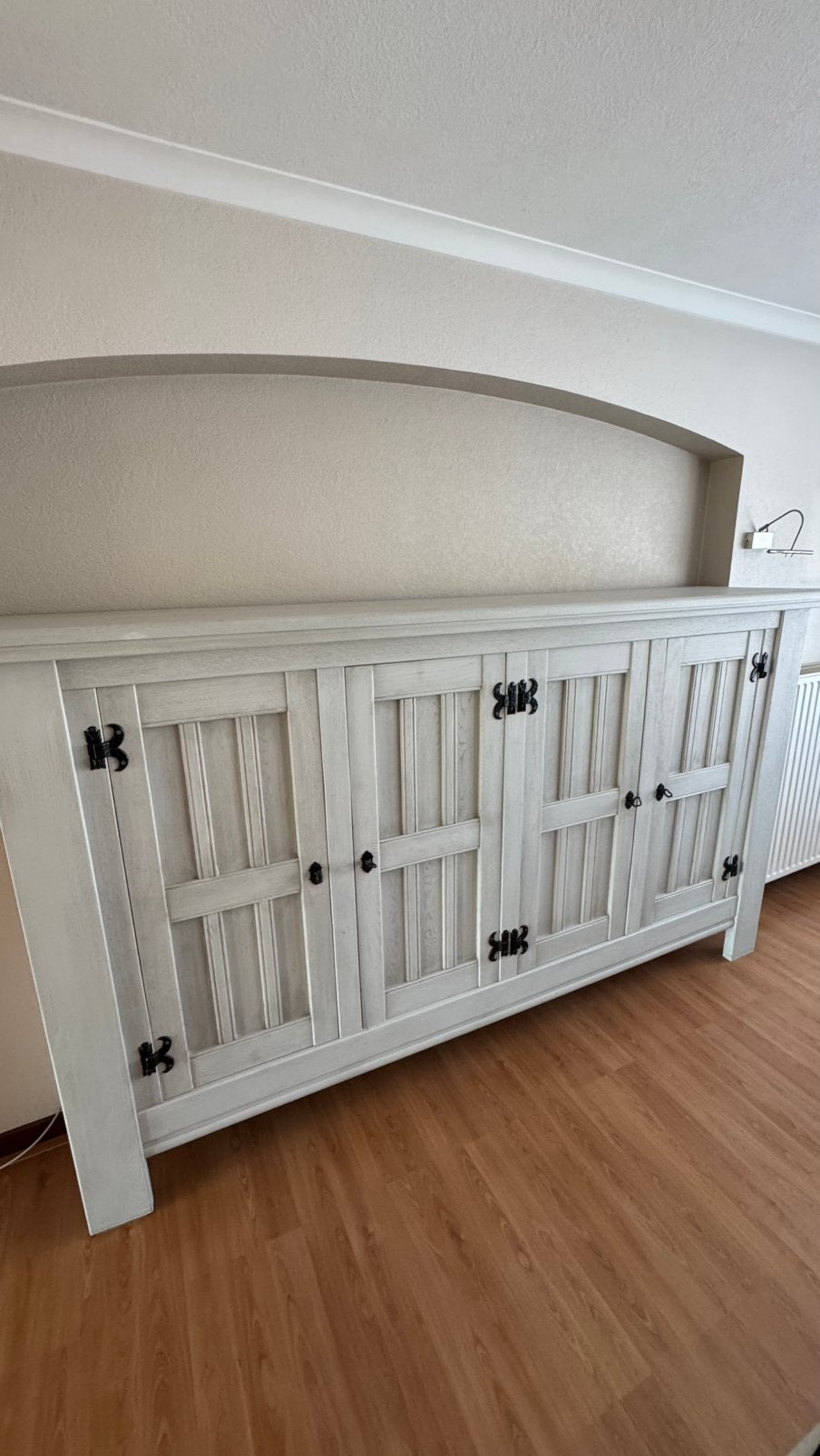 Buffet + bar + table de salle à manger !, Maison & Meubles, Armoires | Buffets, Enlèvement, Utilisé