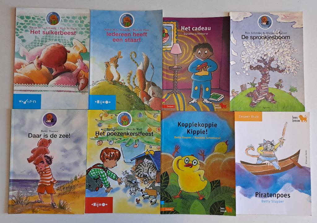 Leesleeuw Kleuters, Boeken, Kinderboeken | Kleuters, Gelezen, Ophalen of Verzenden
