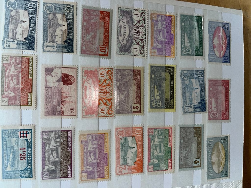 Postzegels Guadeloupe, Enlèvement ou Envoi, Autres pays, Non oblitéré