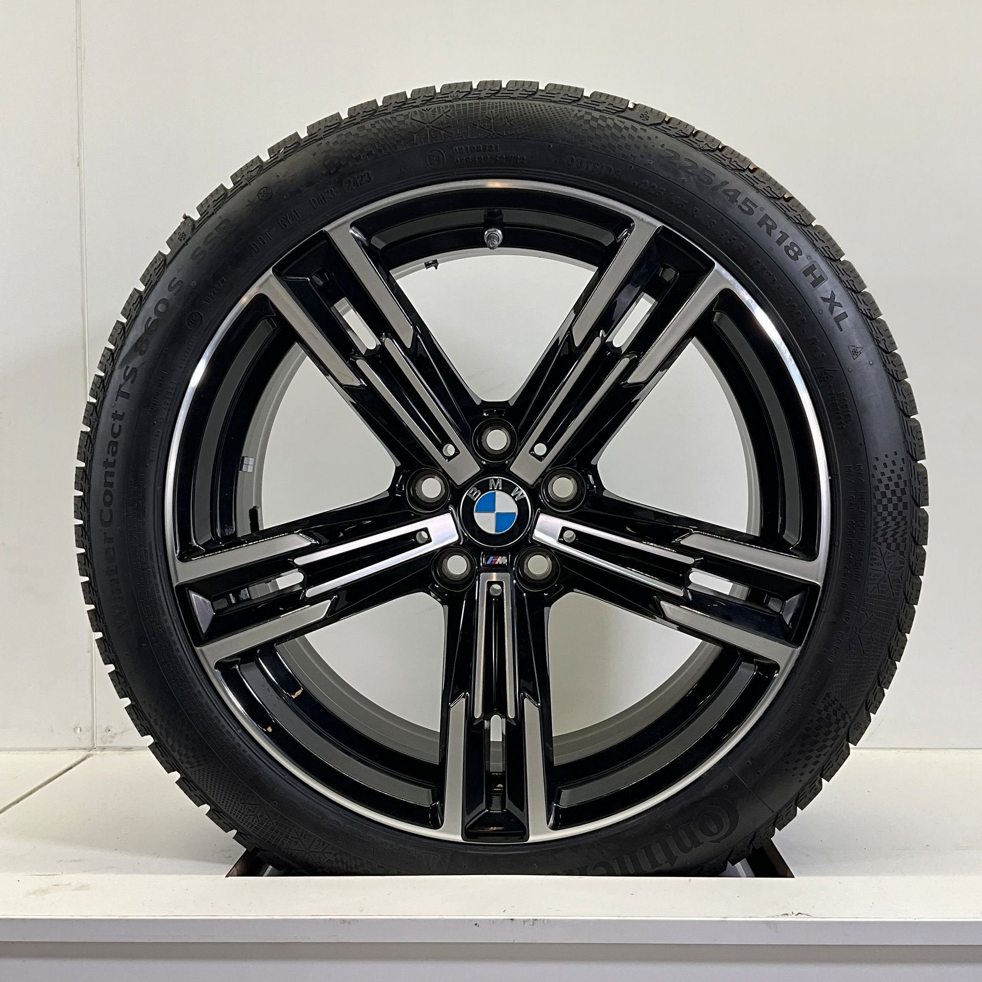 BMW 2, 3 EN 4 SERIE SET VELGEN + WINTERBANDEN 18 INCH ORIG., 18 inch, Gebruikt, -, -