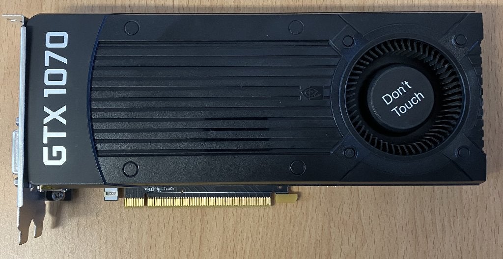 Zotac Nvidia Geforce GTX 1070, Computers en Software, Videokaarten, Ophalen, Gebruikt, PCI-Express 2, HDMI