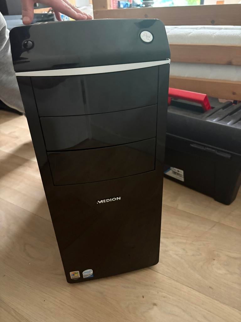 ️ Retro Windows XP Gaming PC Medion MD 8818 Perfect werkend️, Computers en Software, Desktop Pc's, Zo goed als nieuw, HDD, Gaming