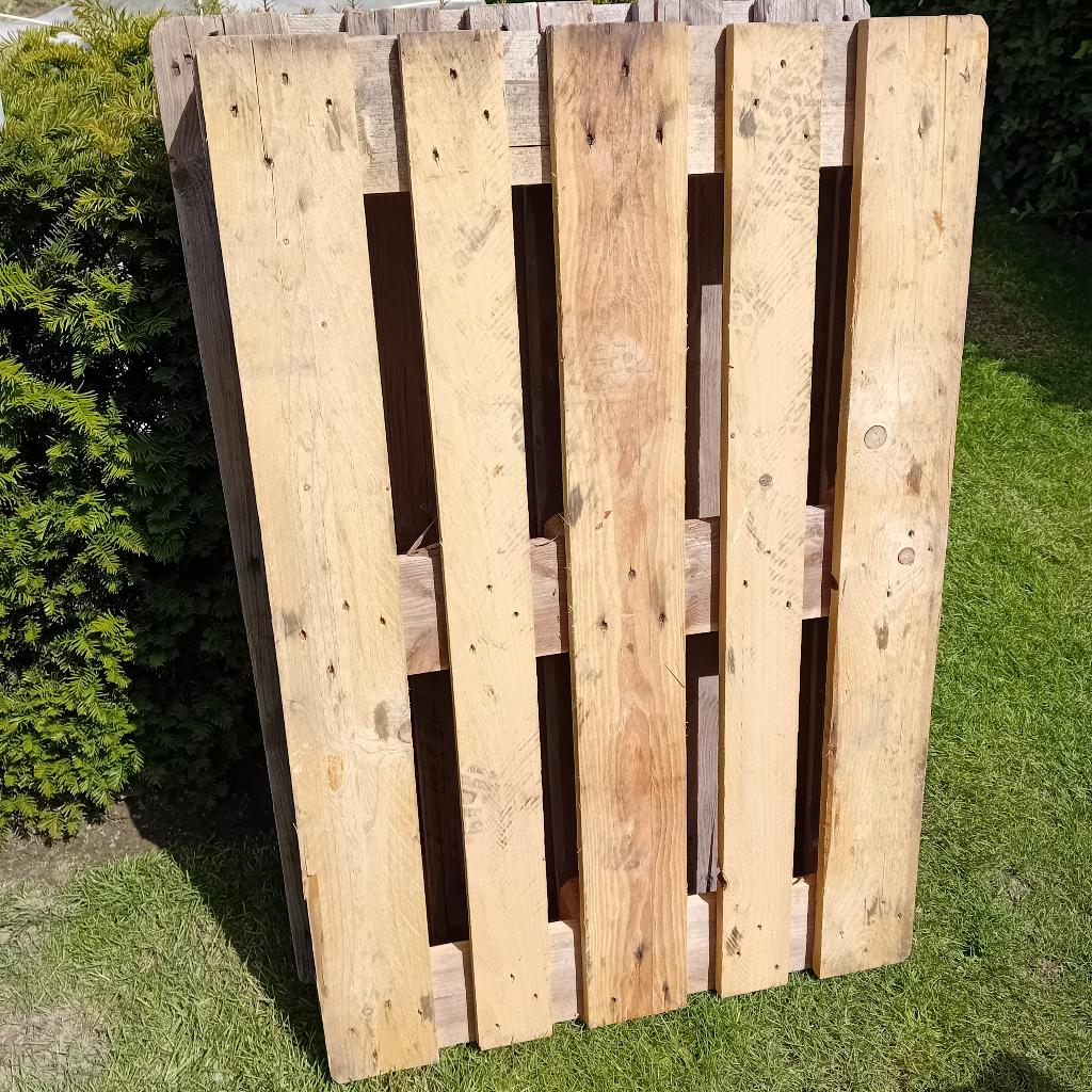 europallet, Ophalen, Gebruikt, Grenen, Pallet