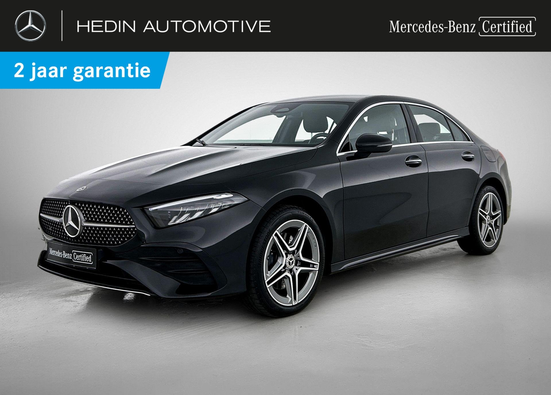 Mercedes-Benz A-klasse 250 e Berline AMG Line | Verwarmde Ze, Auto's, Stof, Gebruikt, 16 kWh, Zwart